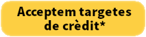Aceptamos tarjetas de crédito*